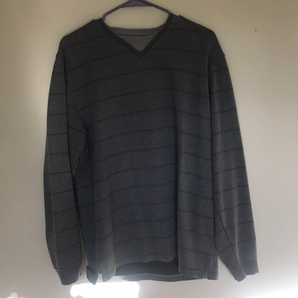 Striped long sleeve shirt